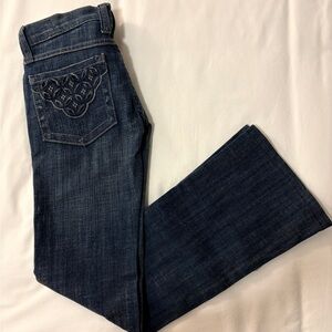 Frankie B. Dark Blue Jeans